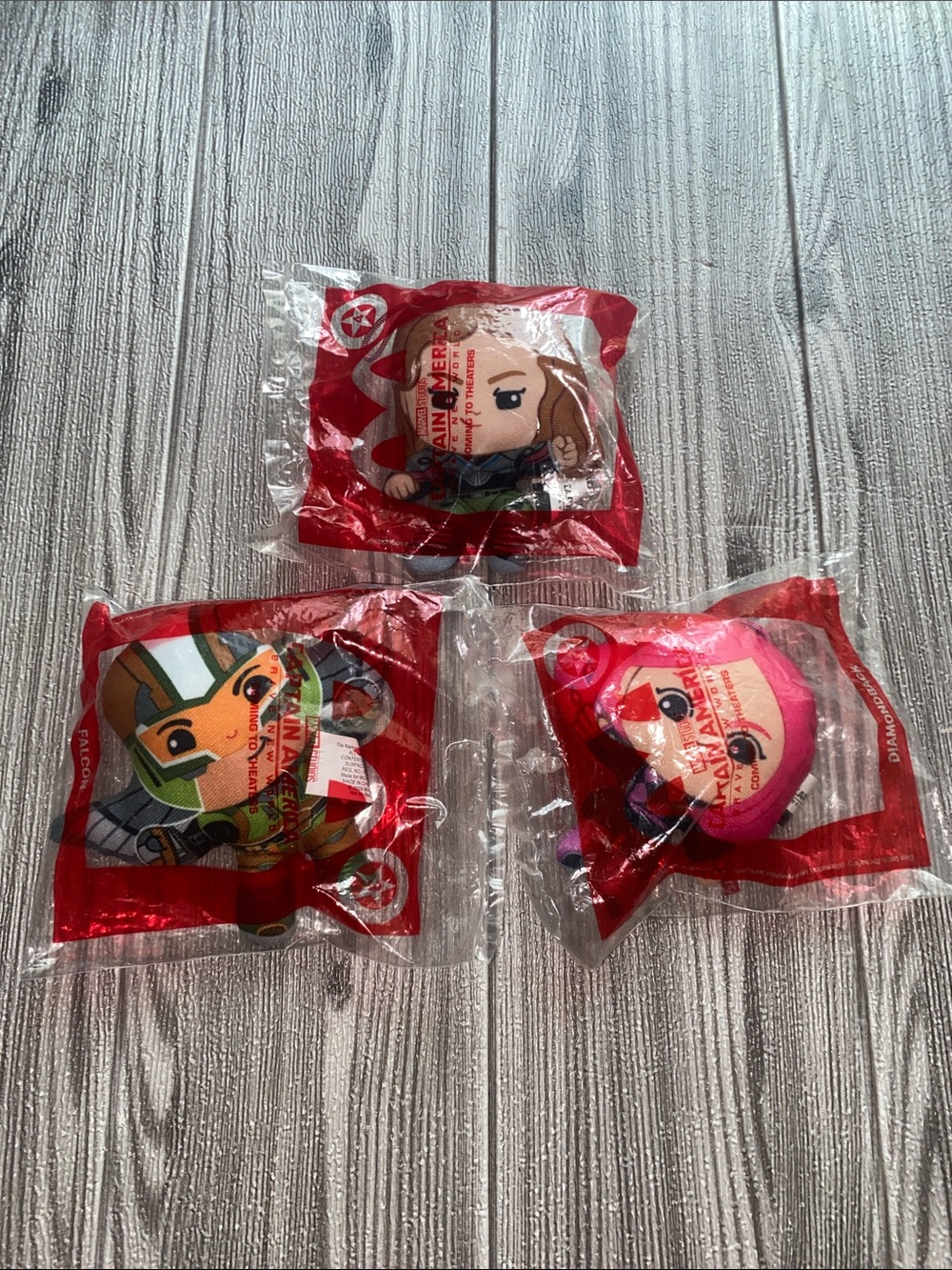 Plush Kids Toy Character Squishies - Pink and Multicolor